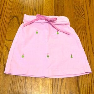 Pink Christmas skirt